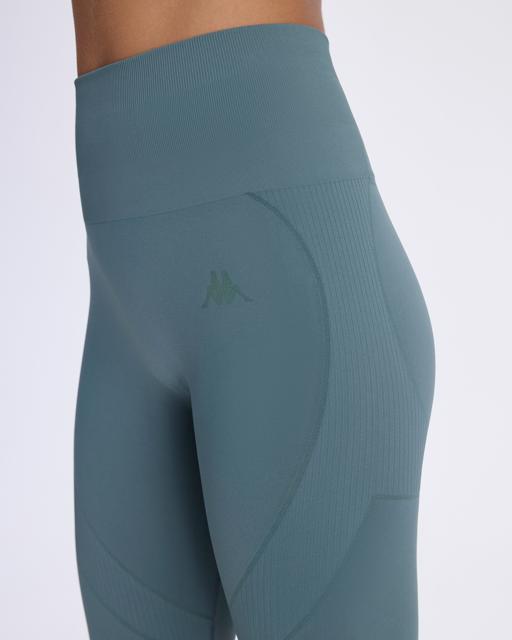 Mavi Ainos Tayt Kadın Cam Göbeği Skin Fit Tayt - KAPPA® Türkiye