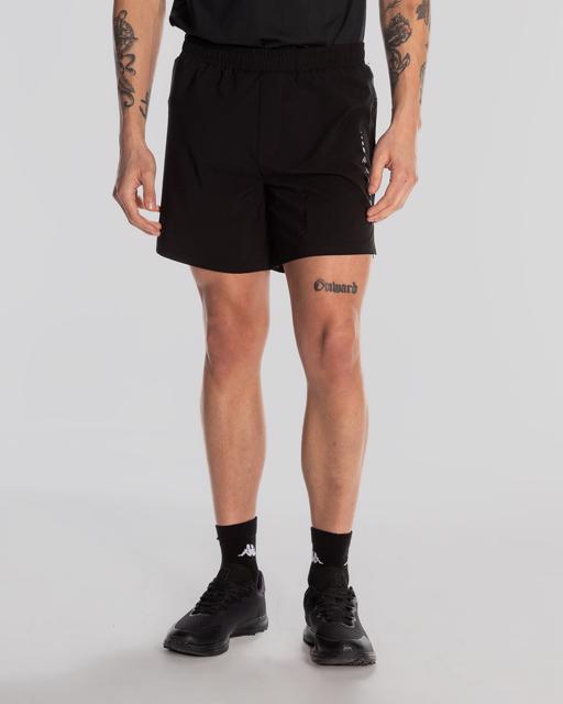 Siyah Edoro Short Erkek Siyah Regular Fit Performance Şort - KAPPA® Türkiye