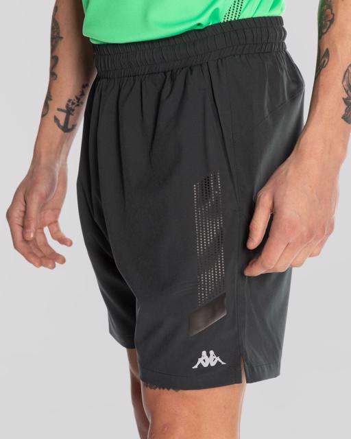 Gri Kombat Victor Shorts Erkek Volkanik Gri Regular Fit Performance Şort - KAPPA® Türkiye