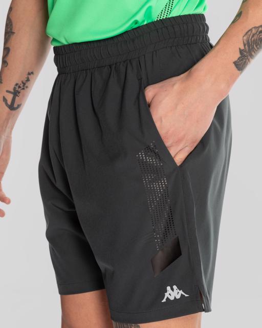 Gri Kombat Victor Shorts Erkek Volkanik Gri Regular Fit Performance Şort - KAPPA® Türkiye