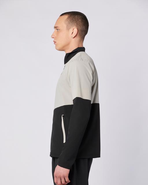 Siyah Midtown Full Zip Erkek Siyah-Gri Regular Fit Fermuarlı Eşofman Üstü - KAPPA® Türkiye