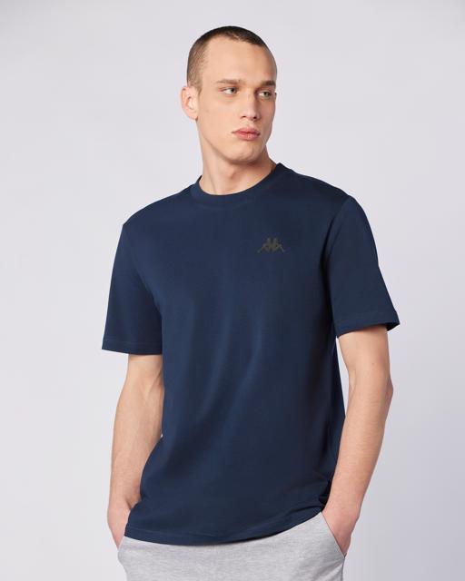 Mavi Sarey Tee Erkek Lacivert Regular Fit Tişört - KAPPA® Türkiye