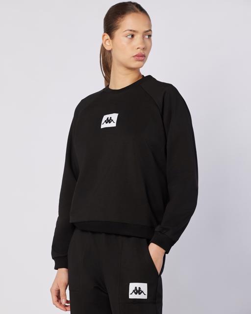 Siyah Nady Sweatshirt Kadın Siyah Regular Fit Sweatshirt - KAPPA® Türkiye