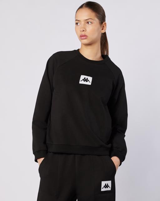 Siyah Nady Sweatshirt Kadın Siyah Regular Fit Sweatshirt - KAPPA® Türkiye