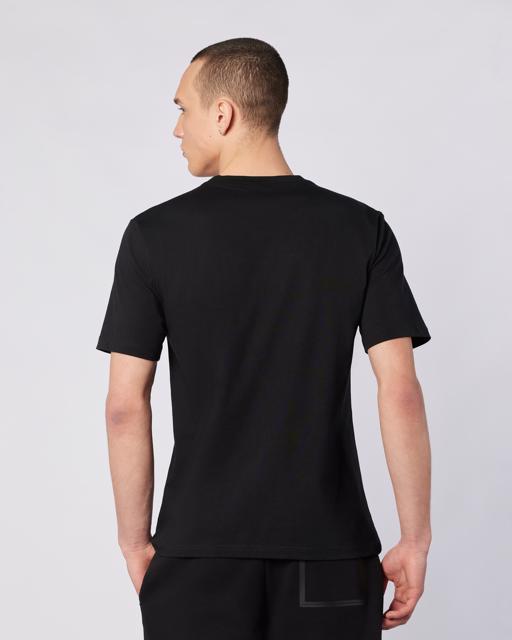 Siyah Fabio Tee Erkek Siyah Regular Fit Tişört - KAPPA® Türkiye