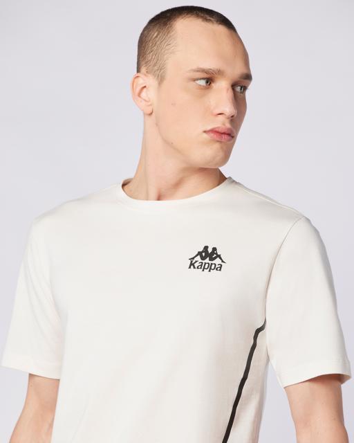 Bej Fabio Tee Erkek Ekru  Regular Fit Tişört - KAPPA® Türkiye
