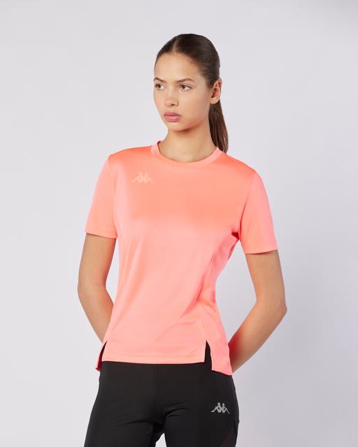 Kırmızı Eria Tur Kadın Kırmızı Regular Fit Tişört - KAPPA® Türkiye