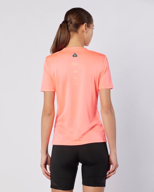 Kırmızı Eria Tur Kadın Kırmızı Regular Fit Tişört - KAPPA® Türkiye