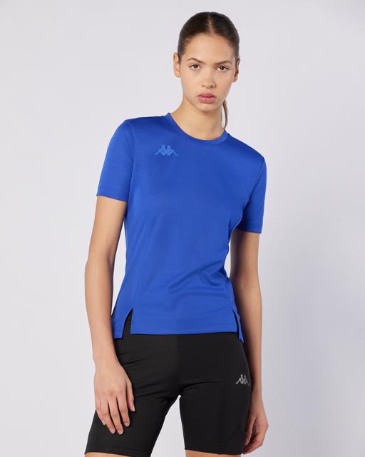 Mavi Eria Tur Kadın Mavi Regular Fit Tişört - KAPPA® Türkiye