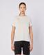 Gri-Fiba Tur Kadın Beyaz Regular Fit Tişört